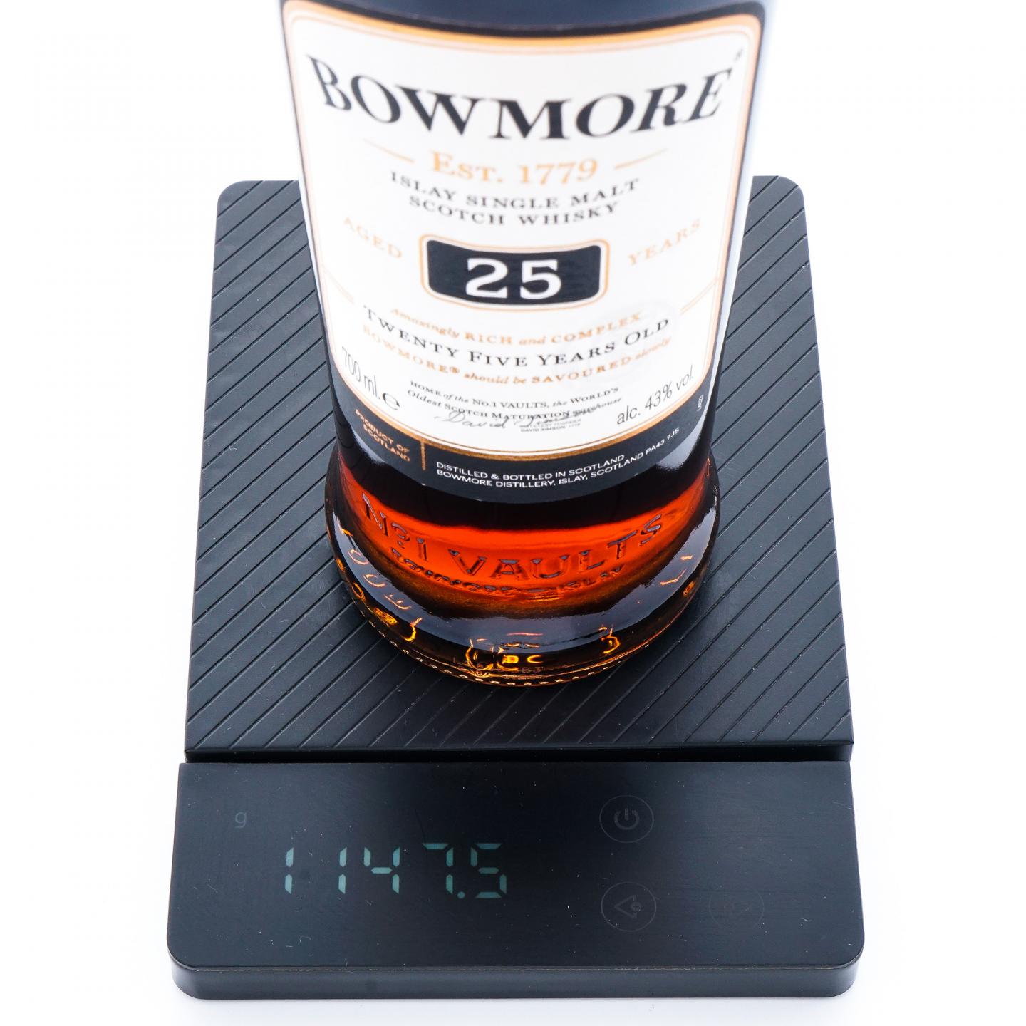 Bowmore 波摩 25年 2022 行货