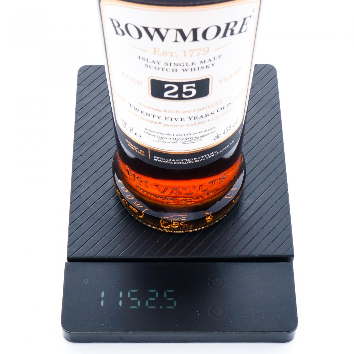 Bowmore 波摩 25年 2022 行货 43%