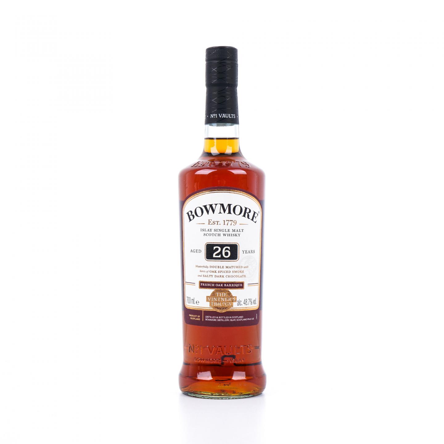 Bowmore 波摩 26年 2017 法国葡萄酒桶 酒庄三部曲系列之二 行货