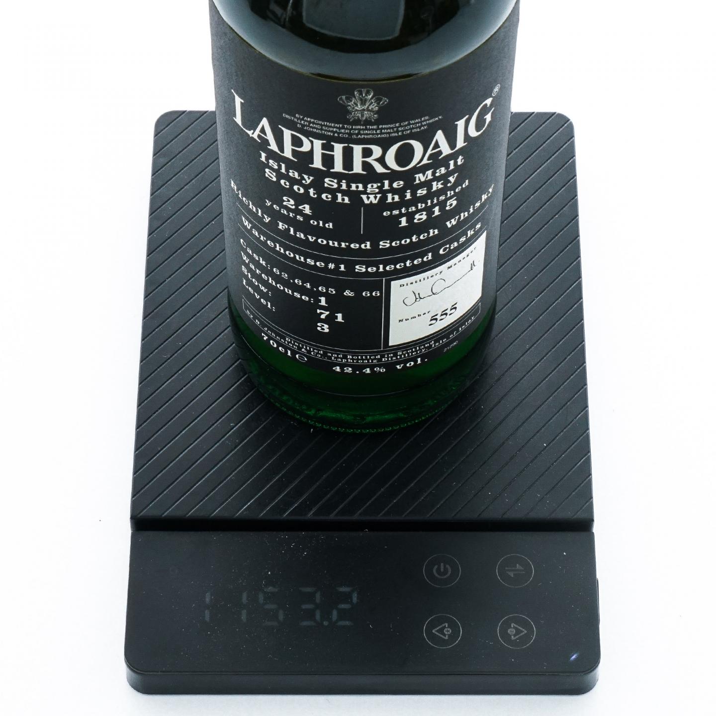 Laphroaig 拉弗格 24年 Warehouse #1选桶