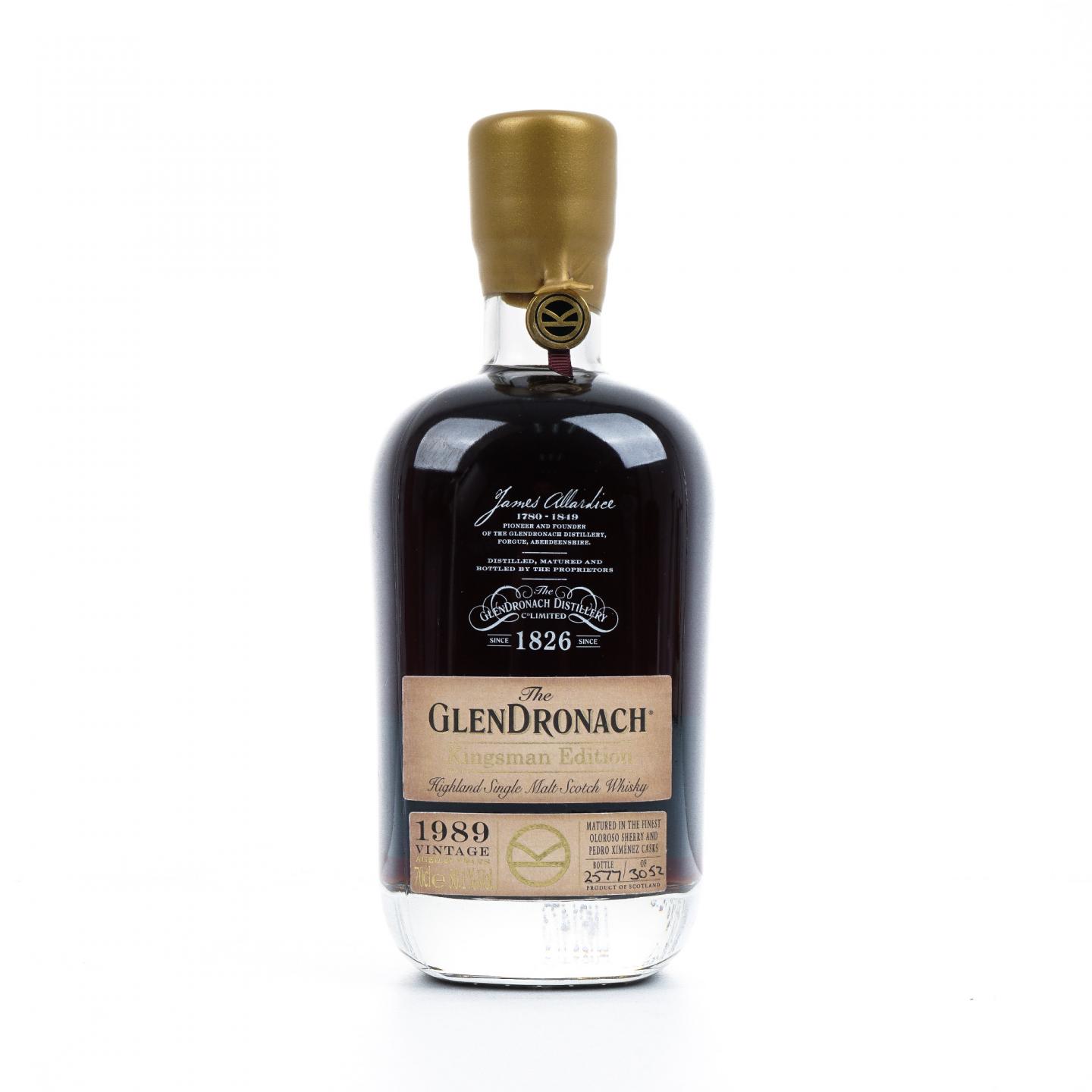 Glendronach 格兰多纳 29年 1989-2019 王牌特工限量版 行货 700ml