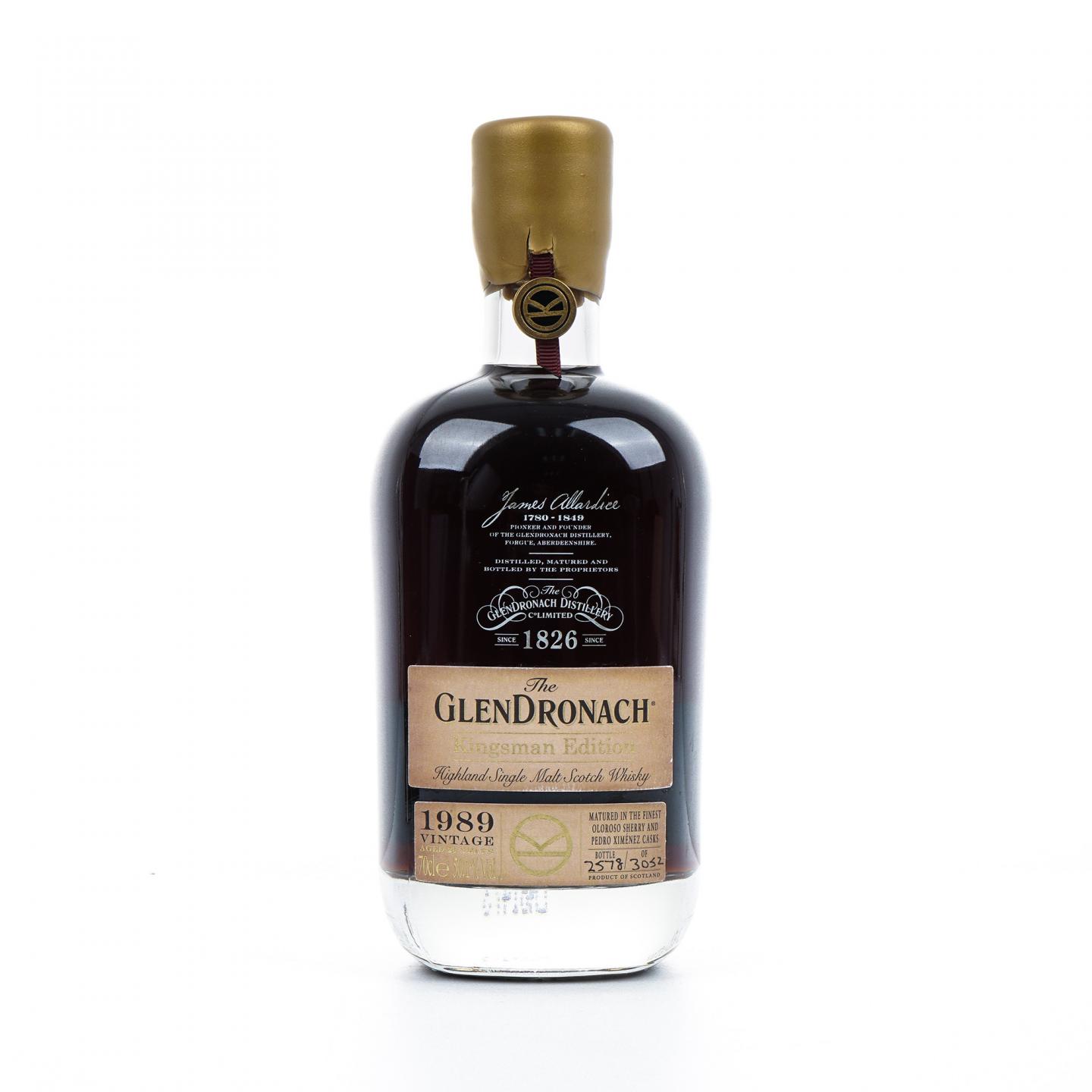 Glendronach 格兰多纳 29年 1989-2019 王牌特工限量版 行货 50.1%