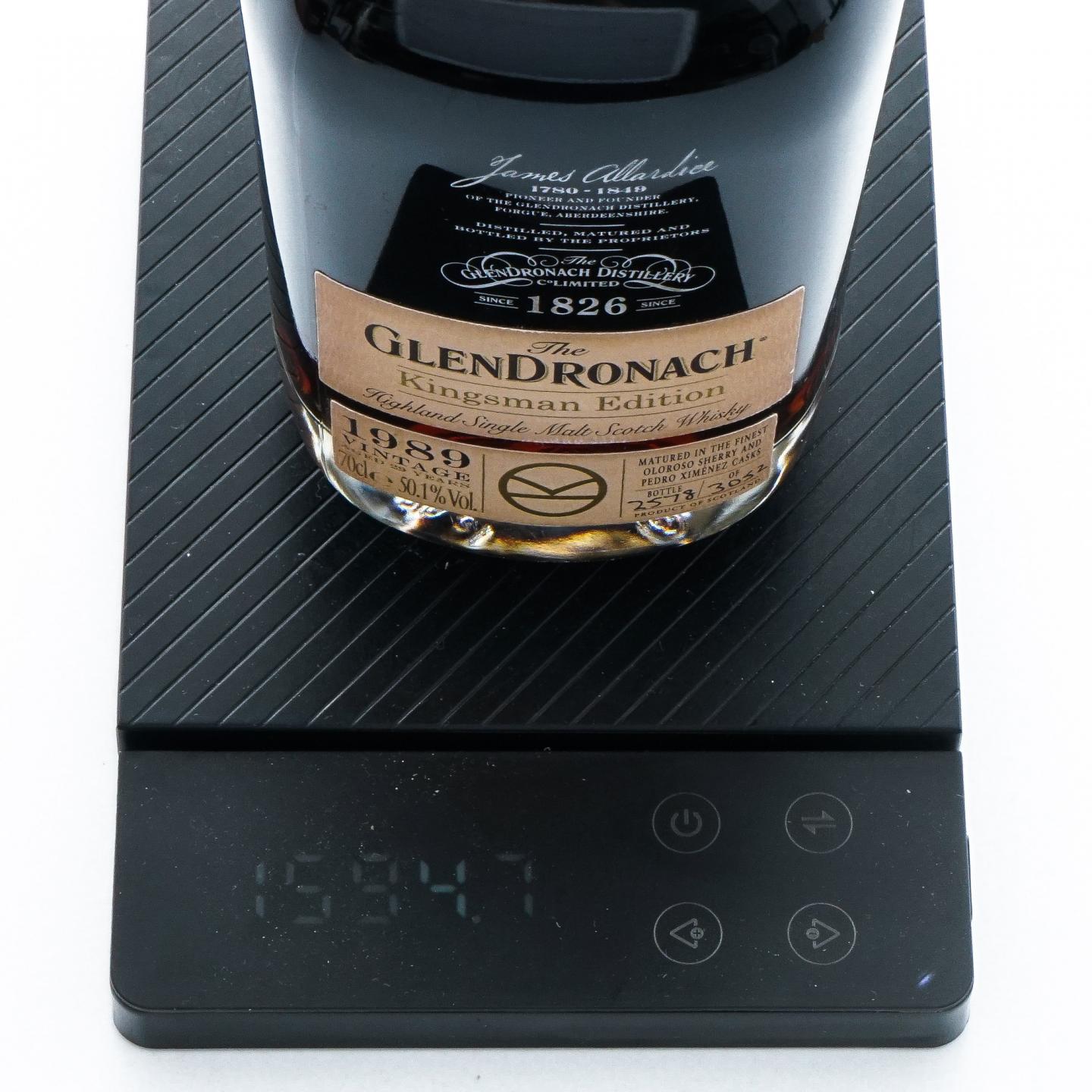 Glendronach 格兰多纳 29年 1989-2019 王牌特工限量版 行货 50.1%