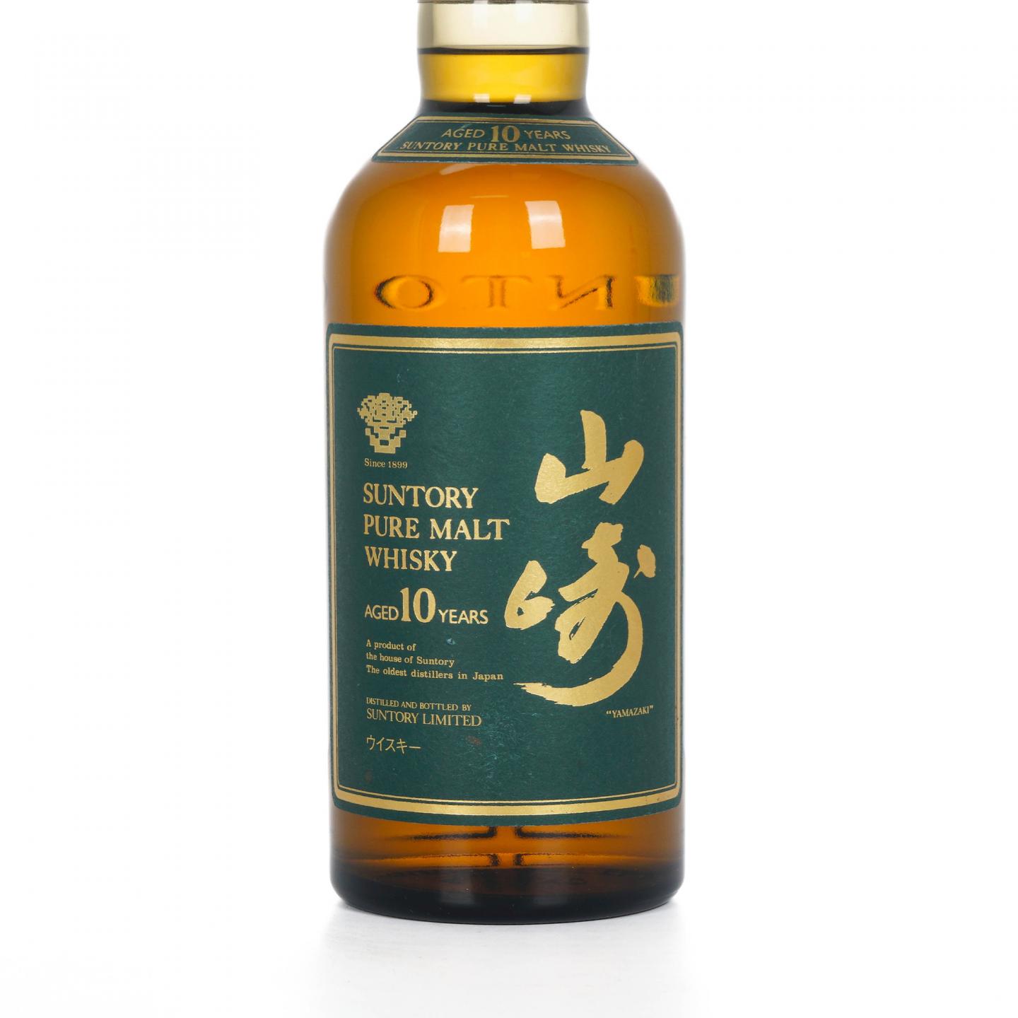 山崎 10年 金花标 绿标 Pure Malt 750ml