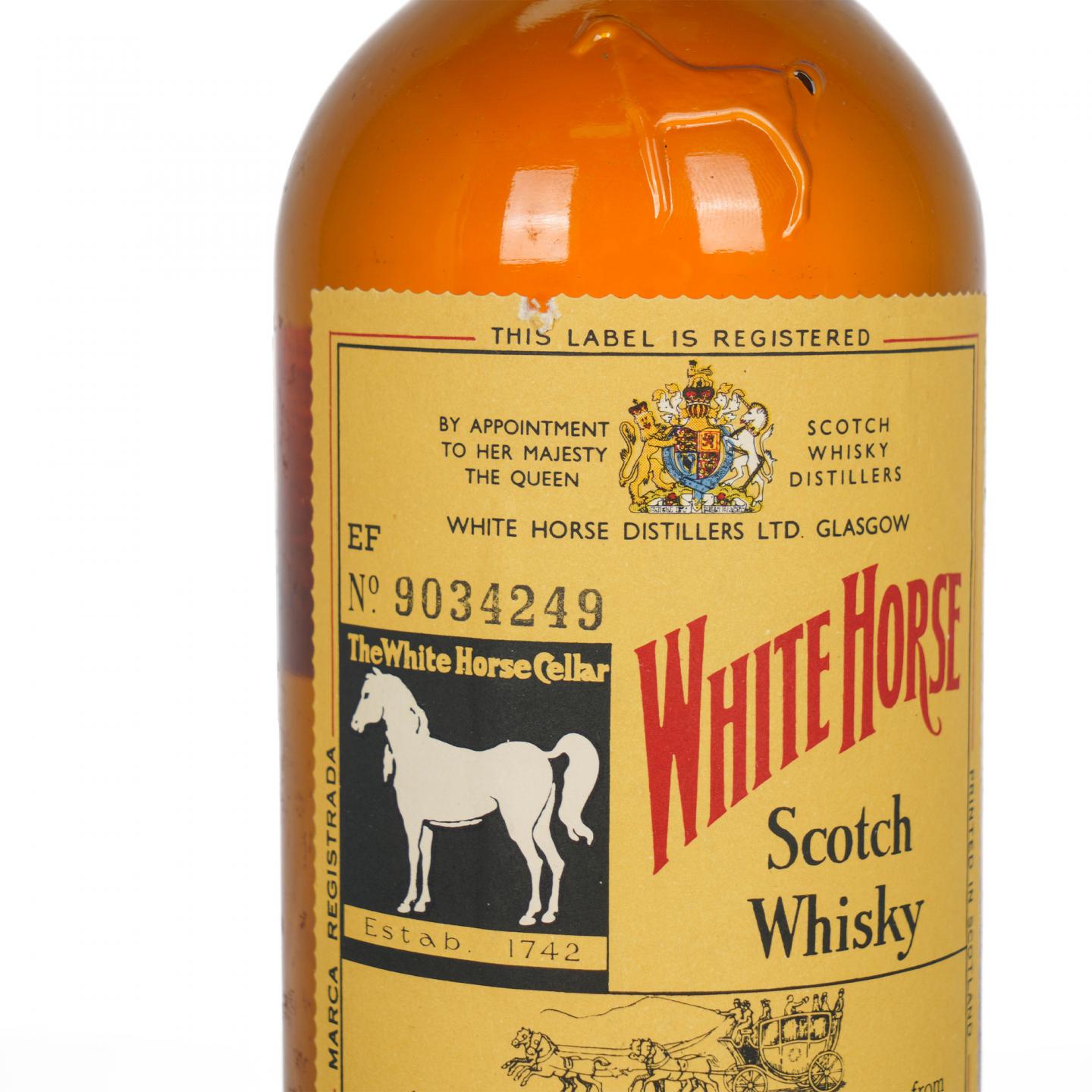White Horse 白马 调和威士忌 弹弓头 760ml
