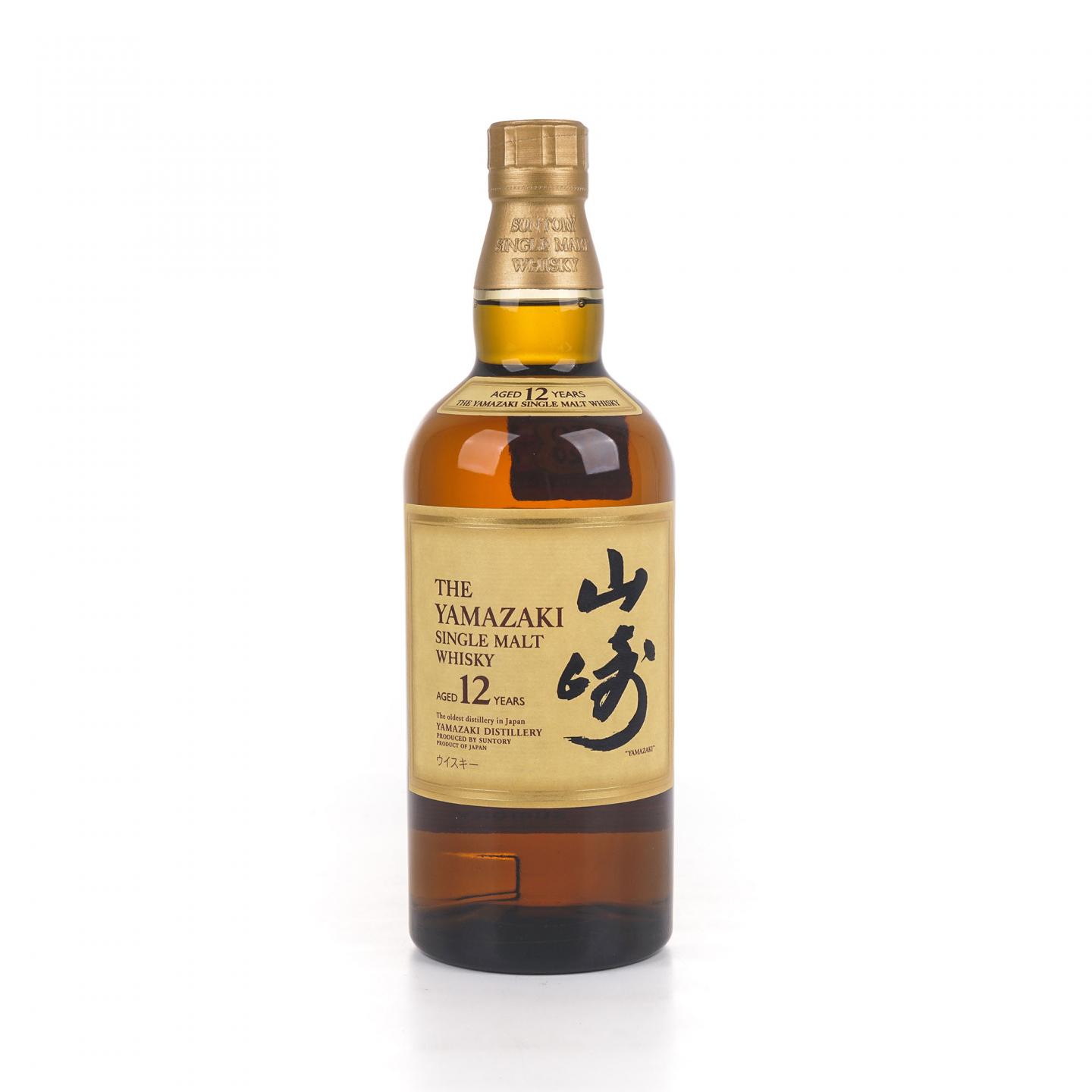 山崎 12年 Single Malt 金花盖