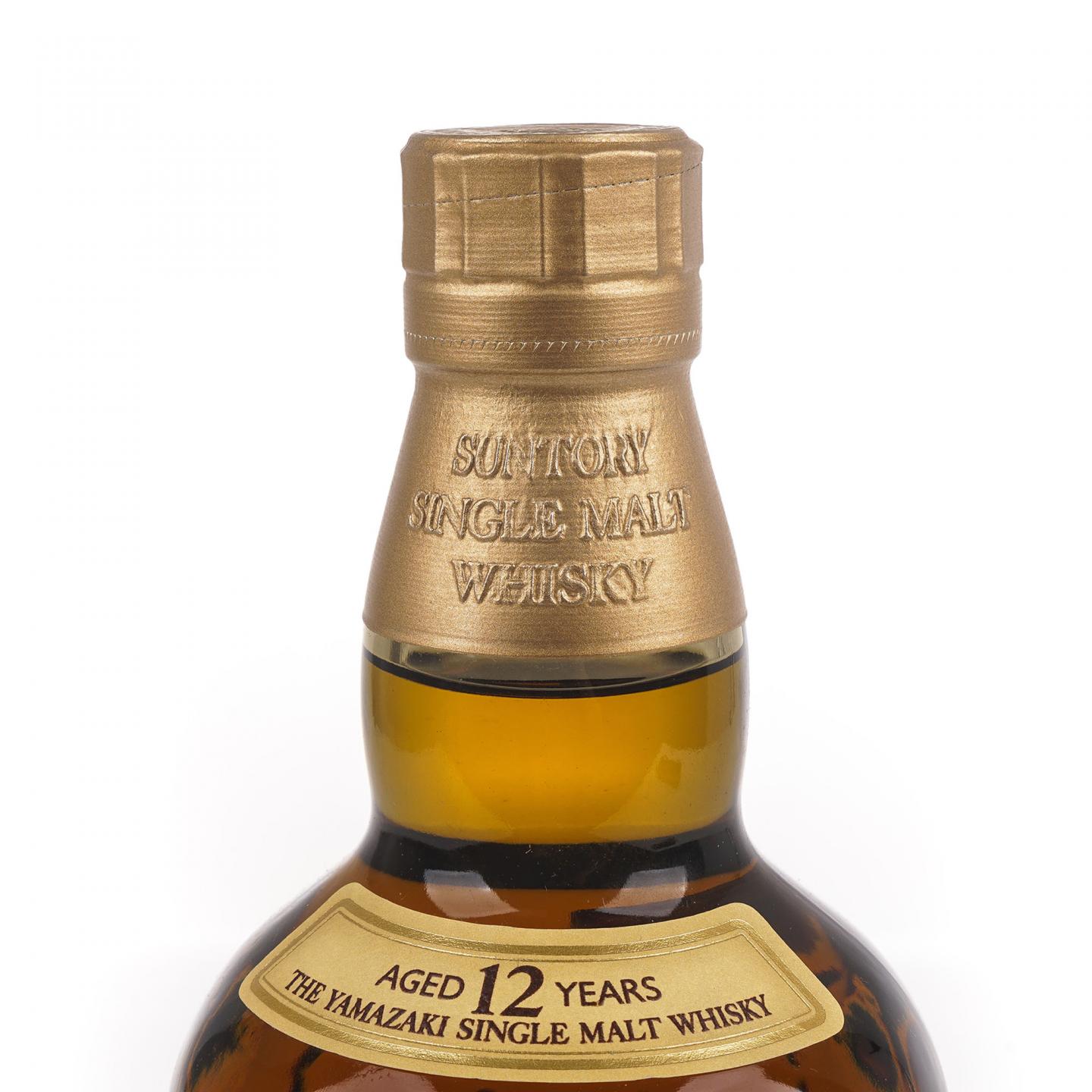 山崎 12年 Single Malt 金花盖