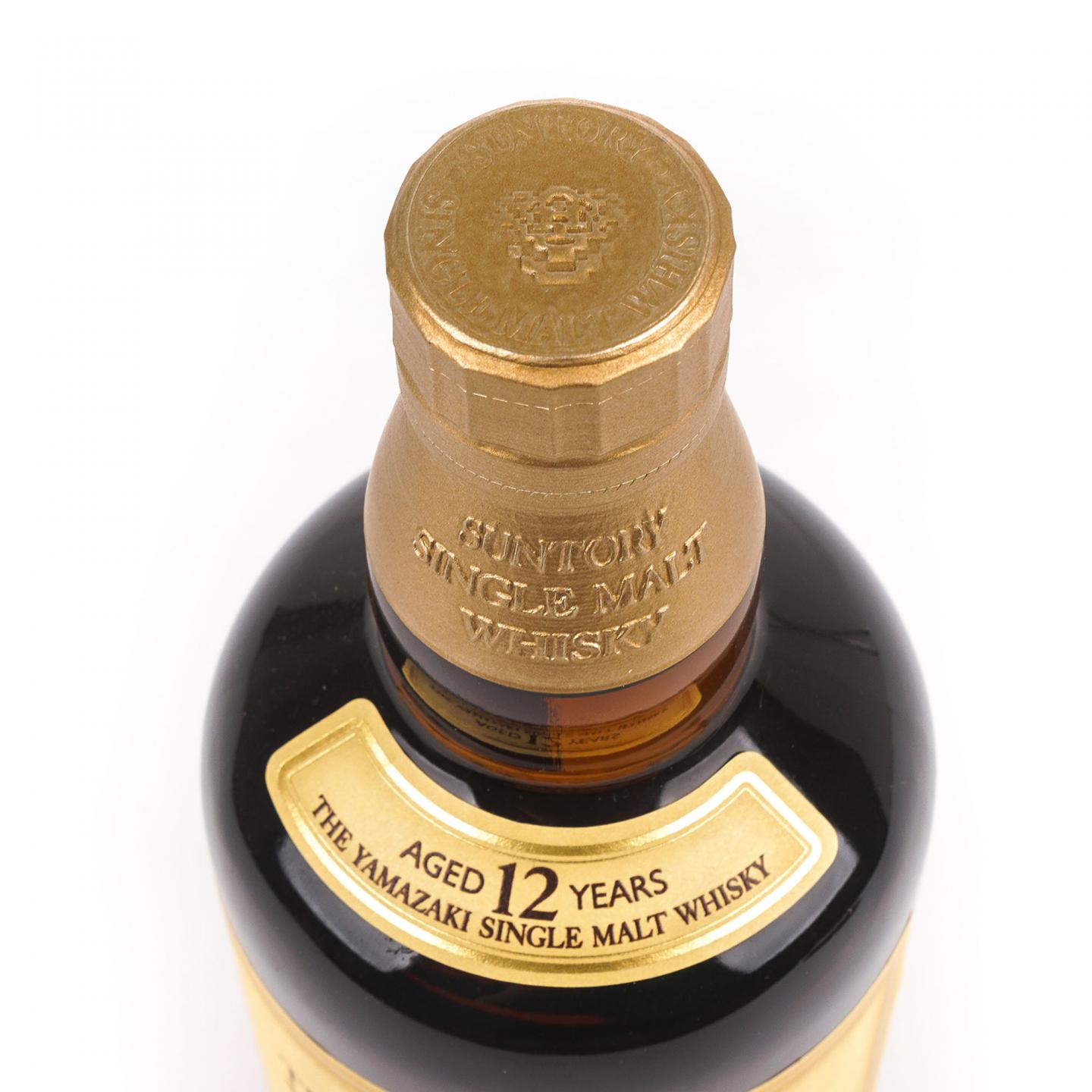 山崎 12年 Single Malt 金花盖
