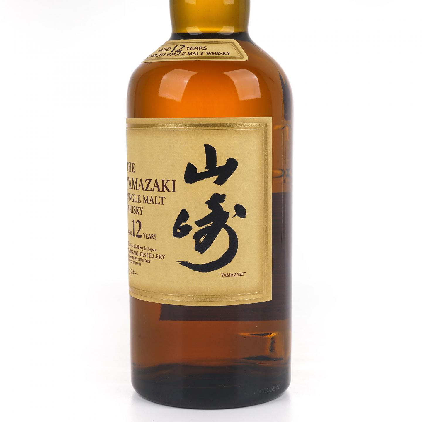 山崎 12年 Single Malt 金花盖