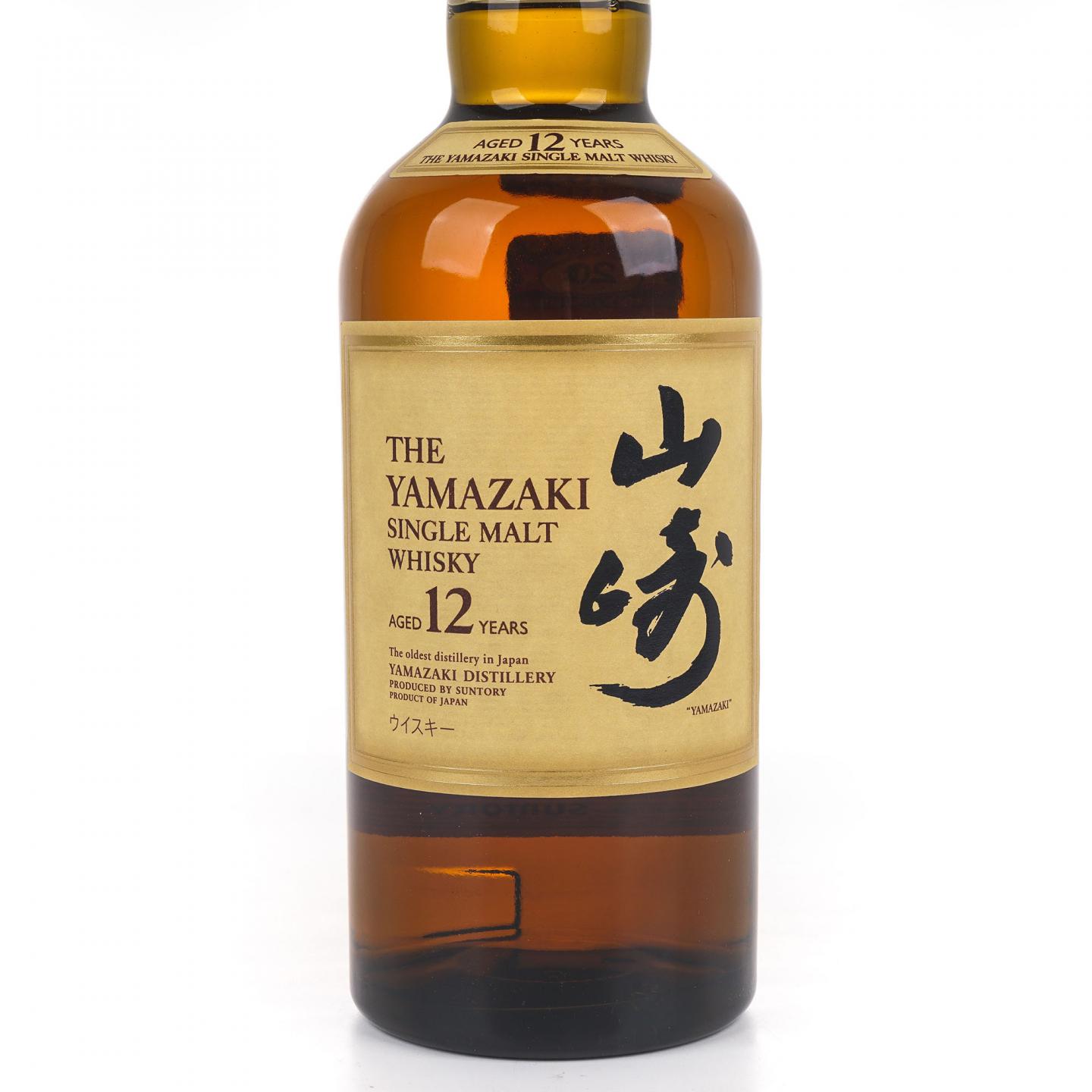 山崎 12年 Single Malt 金花盖