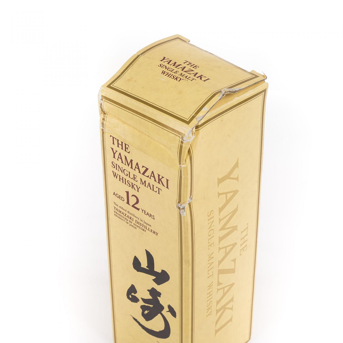 山崎 12年 Single Malt 金花盖