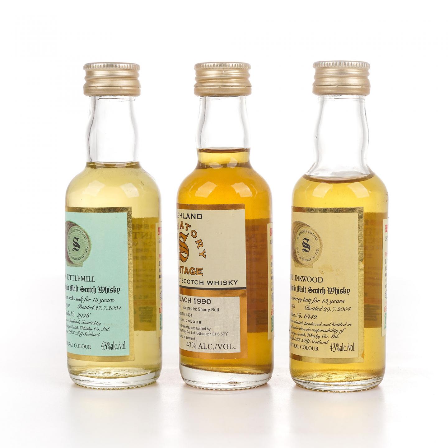 【酒版】Signatory Vintage 圣弗力 年份臻藏 50ml*6瓶组