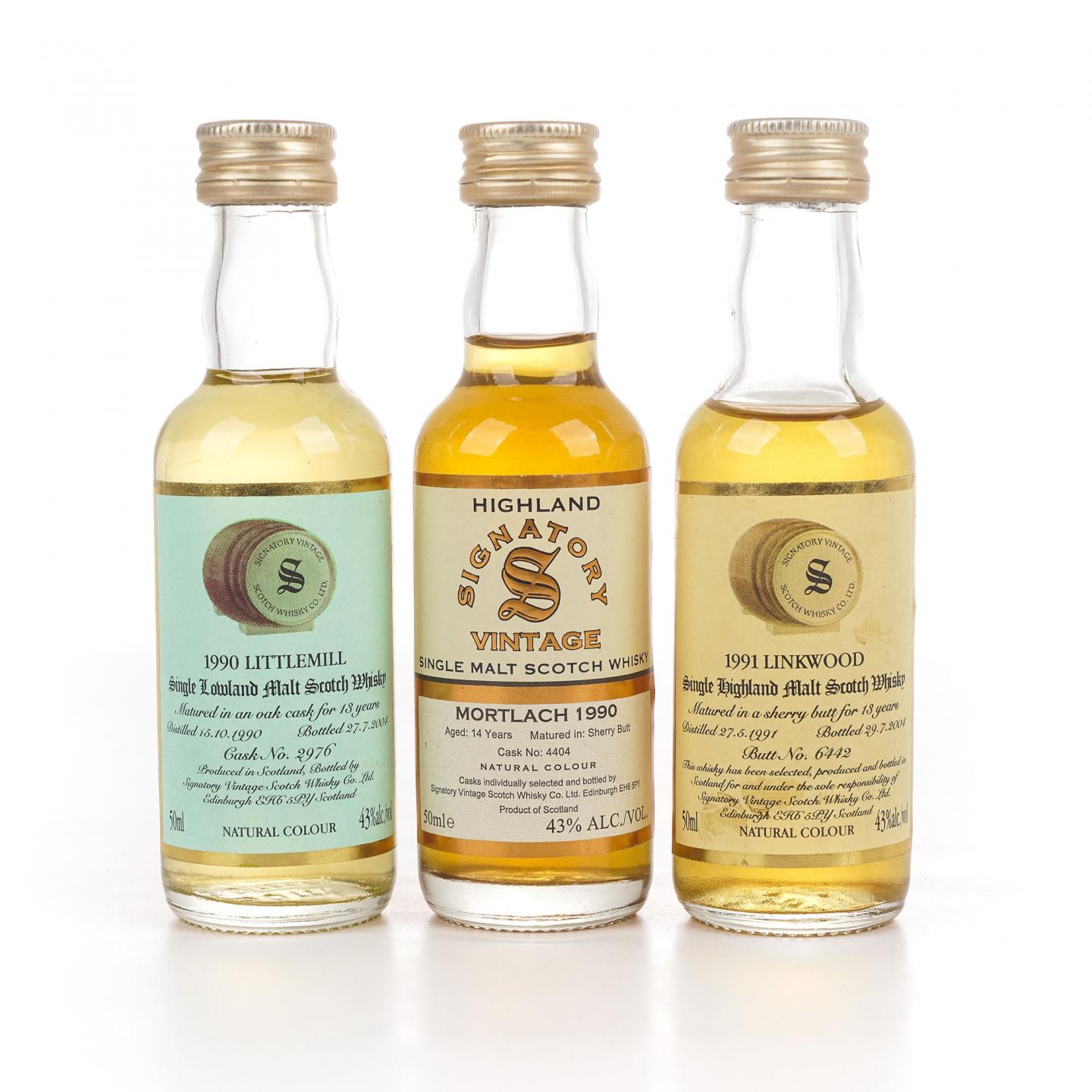 【酒版】Signatory Vintage 圣弗力 年份臻藏 50ml*6瓶组