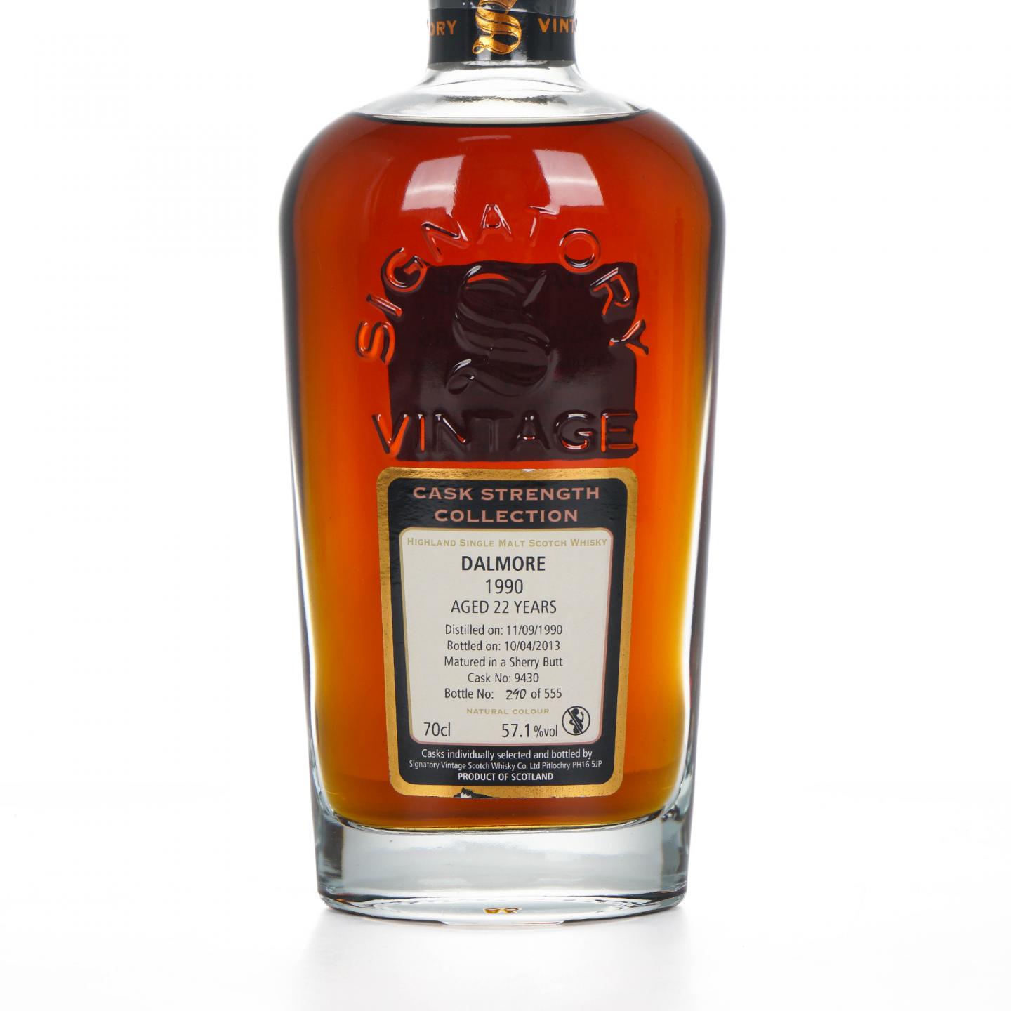Dalmore 达尔摩 22年 1990-2013 SV 雪莉桶