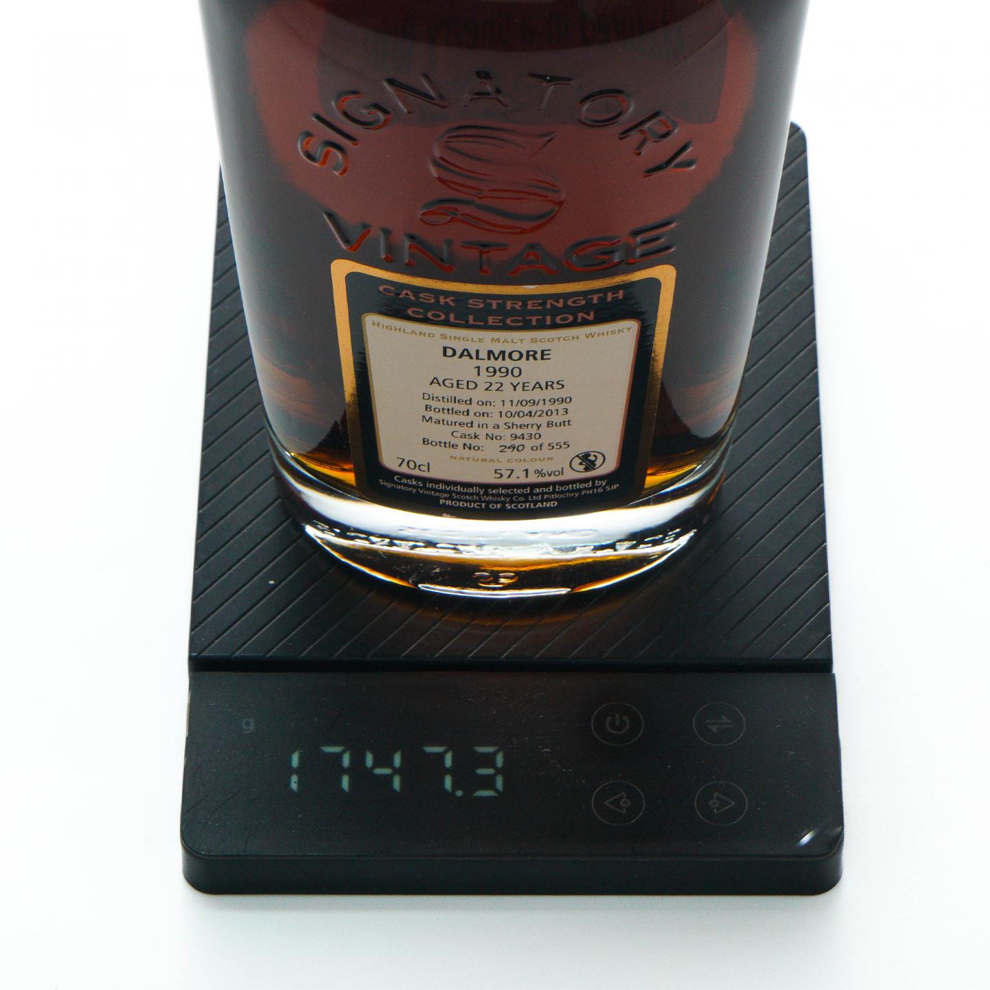 Dalmore 达尔摩 22年 1990-2013 SV 雪莉桶