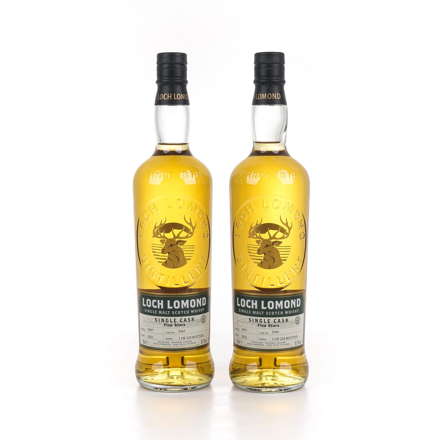 Loch Lomond 罗曼湖 2007-2021 单桶#2365 2瓶组 行货