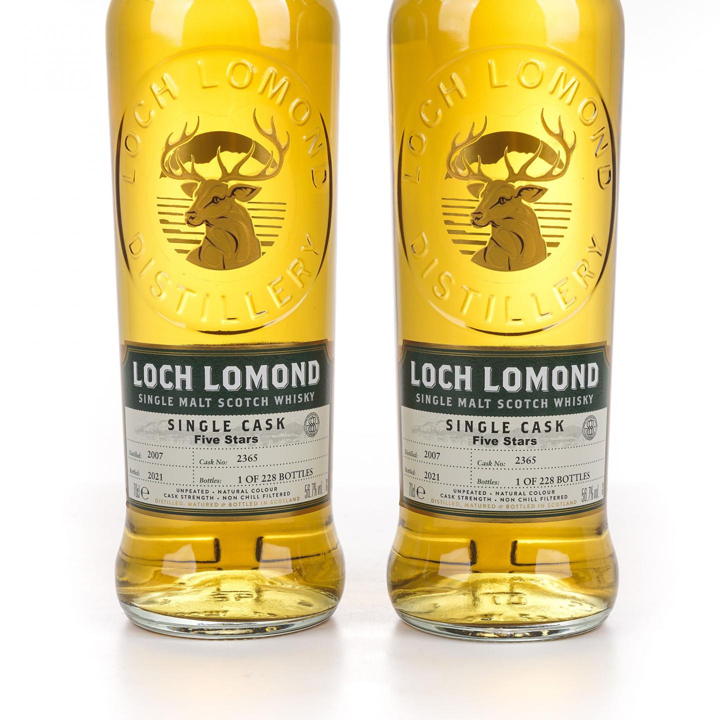 Loch Lomond 罗曼湖 2007-2021 单桶#2365 2瓶组 行货