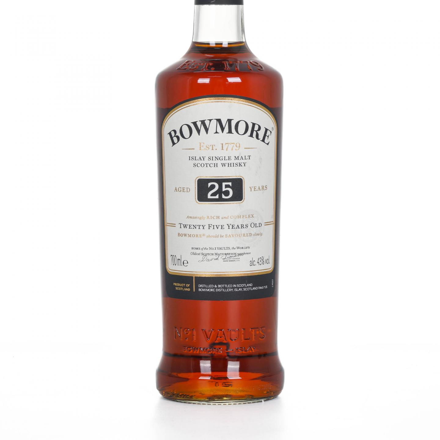 Bowmore 波摩 25年 单一麦芽 700ml