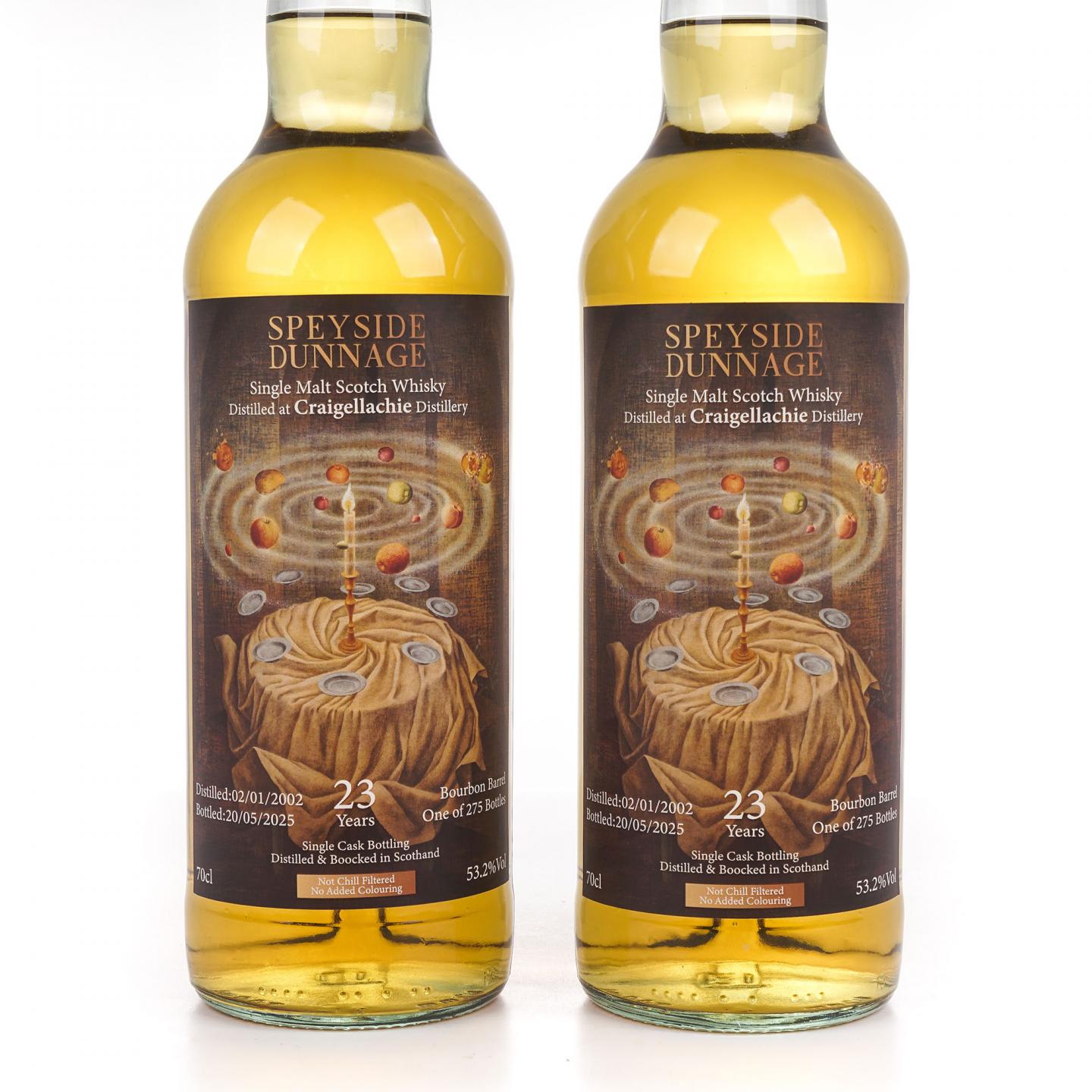 Craigellachie 克莱拉奇 23年 2002-2025 单桶 2瓶组