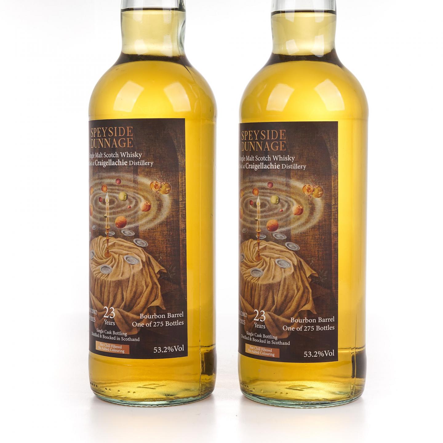Craigellachie 克莱拉奇 23年 2002-2025 单桶 2瓶组
