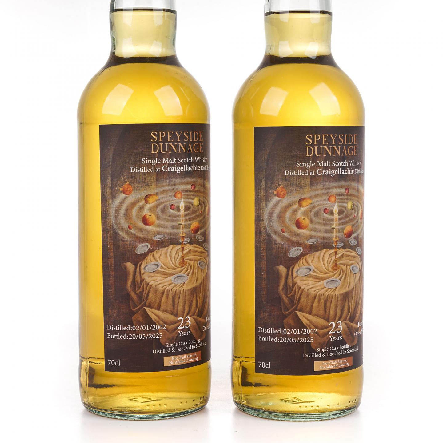 Craigellachie 克莱拉奇 23年 2002-2025 单桶 2瓶组