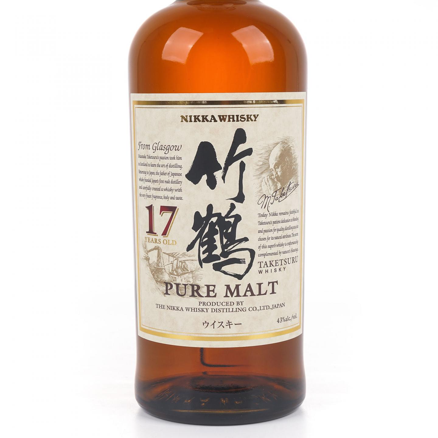 竹鹤 17年 Pure Malt 43%