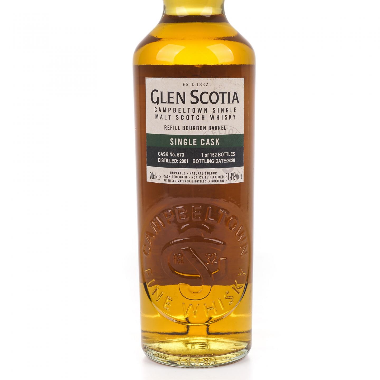 Glen Scotia 格兰帝 19年 2001-2020 单桶