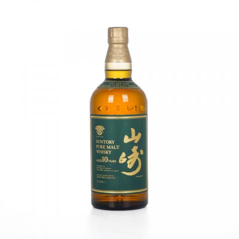 山崎 10年 金花标 绿标 Pure Malt 750ml