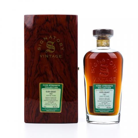 Glen Grant 格兰冠 41年 1967-2008 SV 雪莉单桶#868