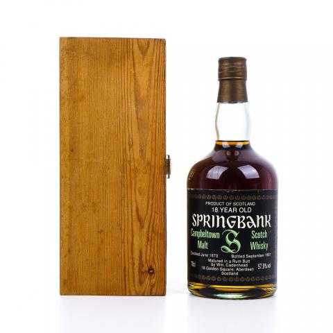 Springbank 云顶 18年 1973-1991 CA