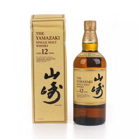 山崎 12年 Single Malt 金花盖
