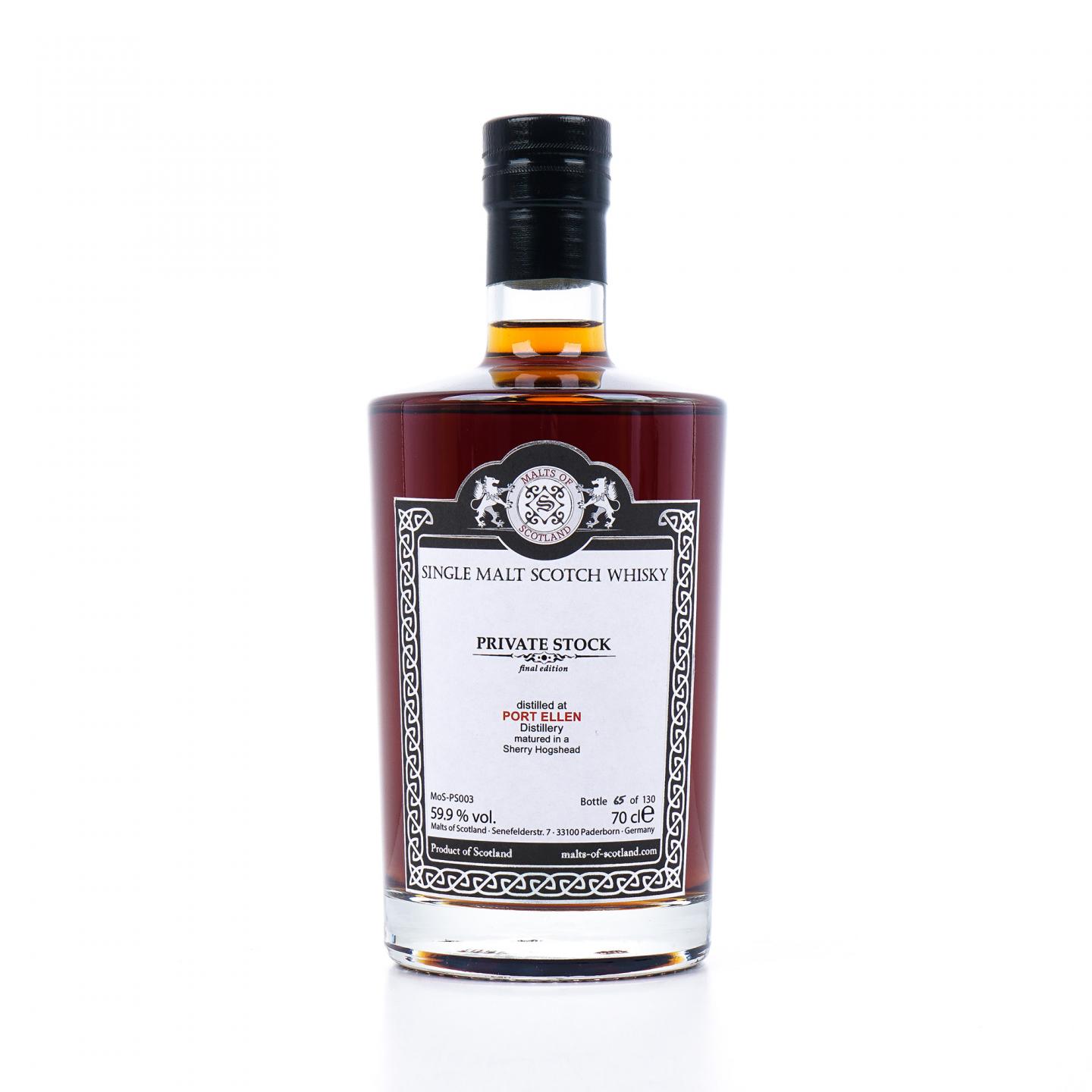 Port Ellen 波特艾伦 Private Stock 雪莉桶 MoS