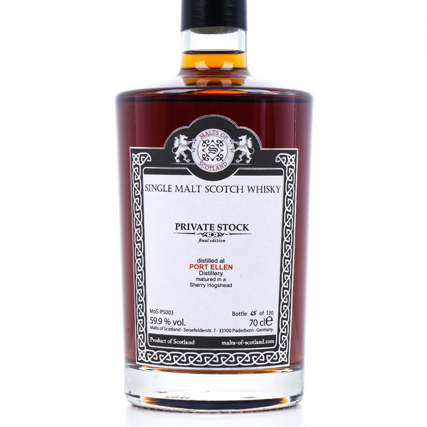 Port Ellen 波特艾伦 Private Stock 雪莉桶 MoS
