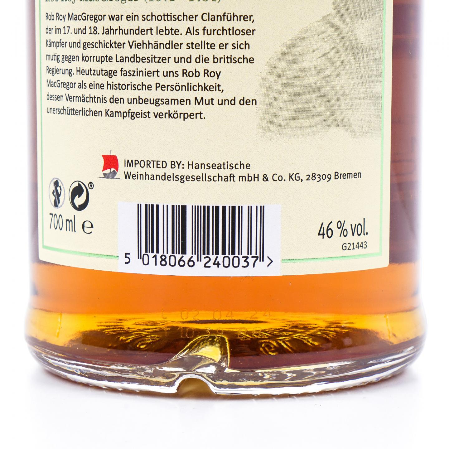 Glenfarclas 格兰花格 1996-2024 雪莉桶
