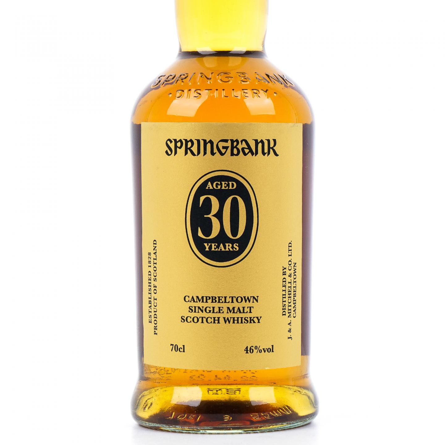 Springbank 云顶 30年 2022