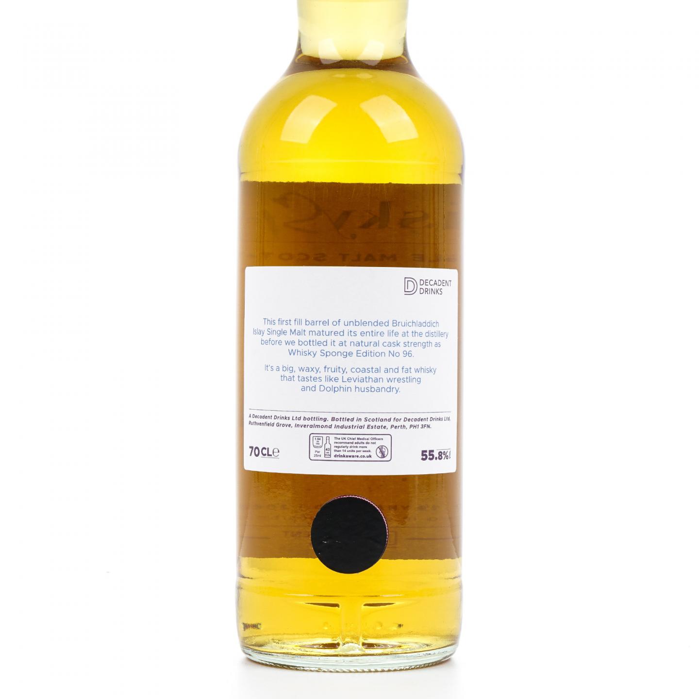 Bruichladdich 布赫拉迪 19年 2005-2024 威士忌海绵