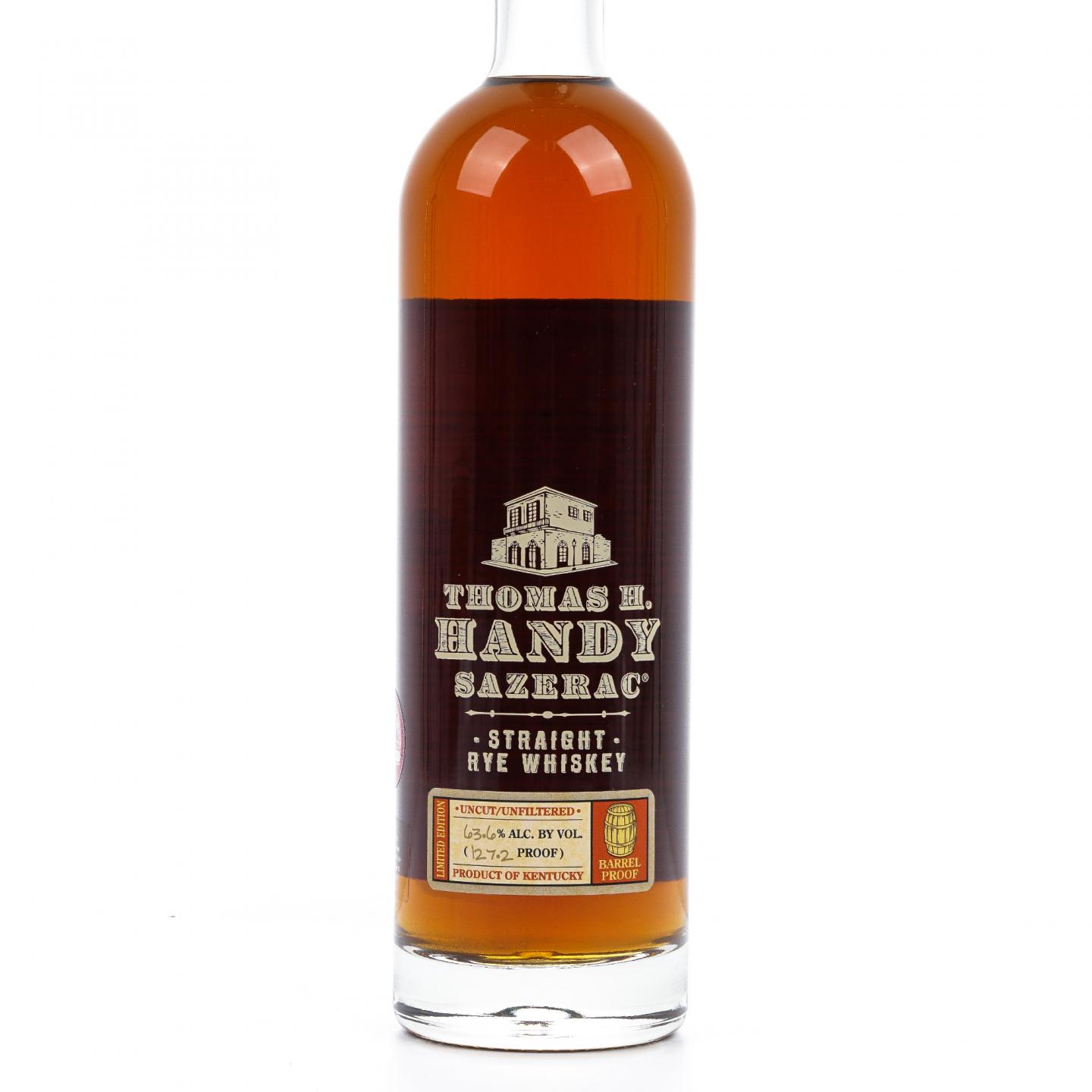 Sazerac 萨泽拉 Thomas H. Handy Rye 黑麦 127.2 Proof 750ml