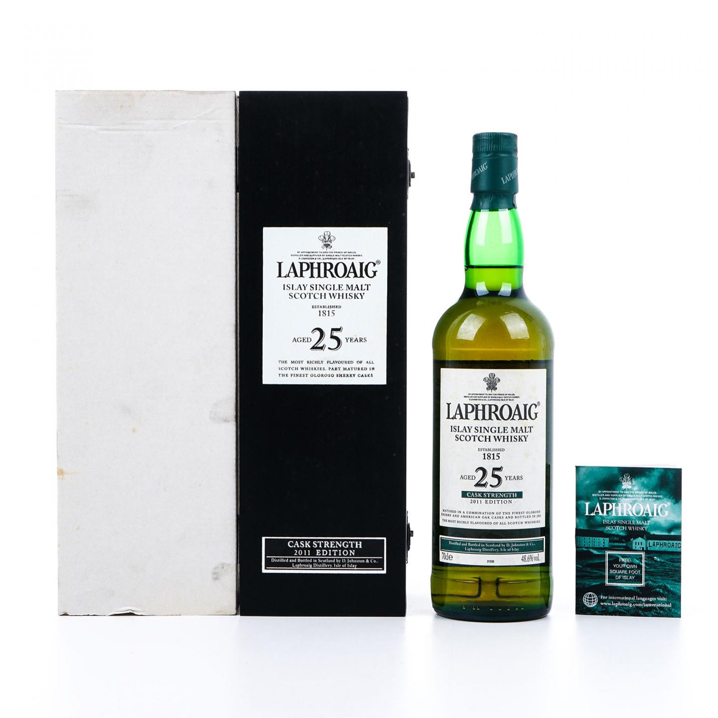 Laphroaig 拉弗格 25年 2011 桶强