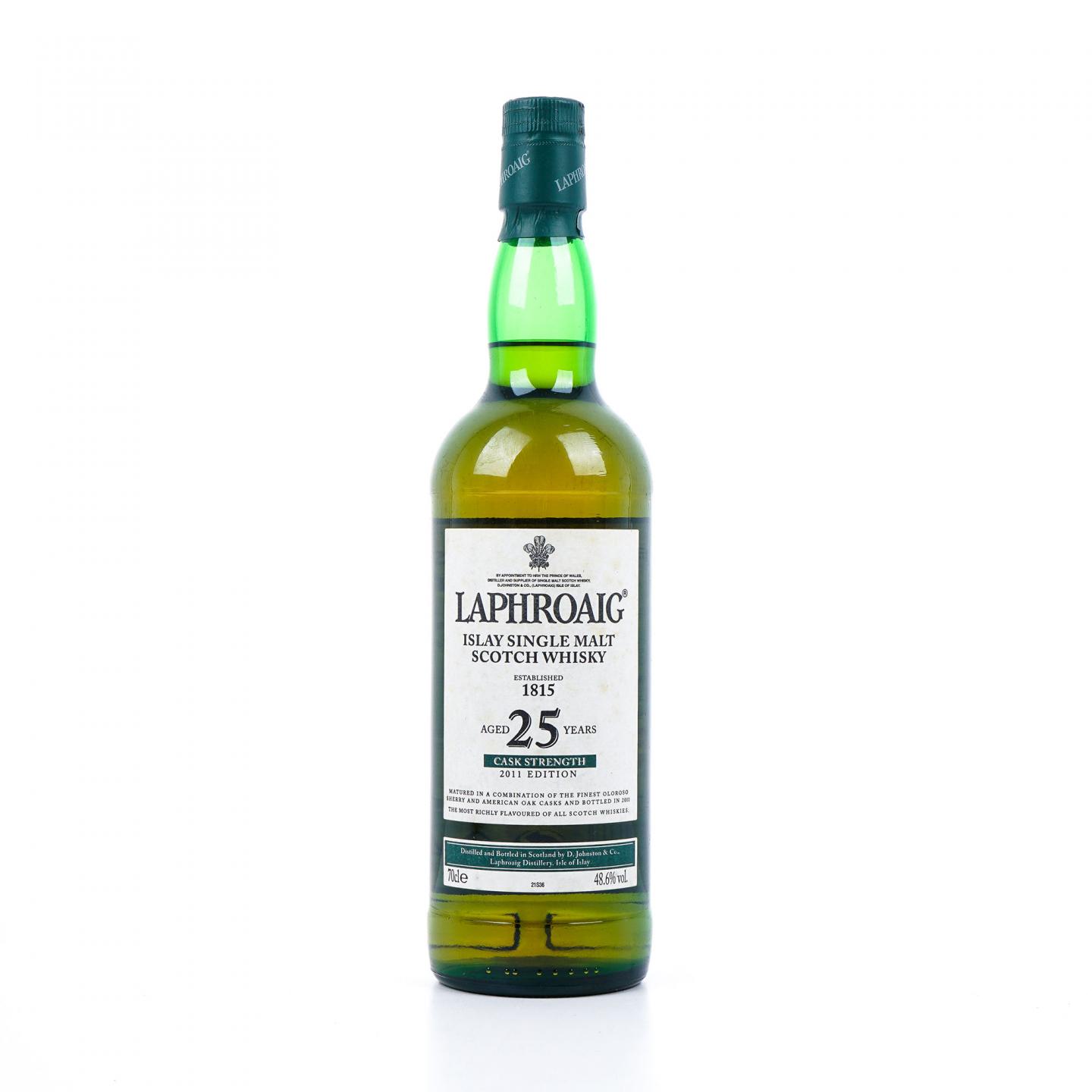 Laphroaig 拉弗格 25年 2011 桶强