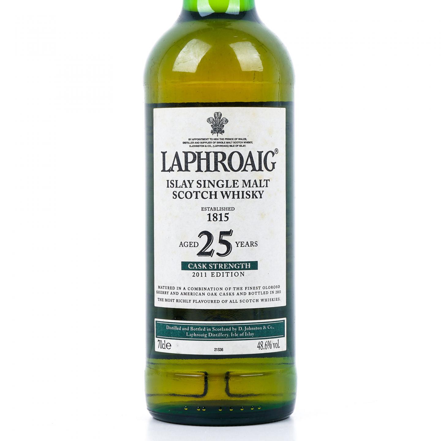 Laphroaig 拉弗格 25年 2011 桶强