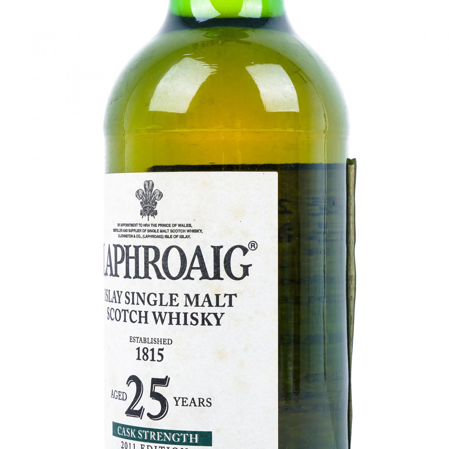 Laphroaig 拉弗格 25年 2011 桶强