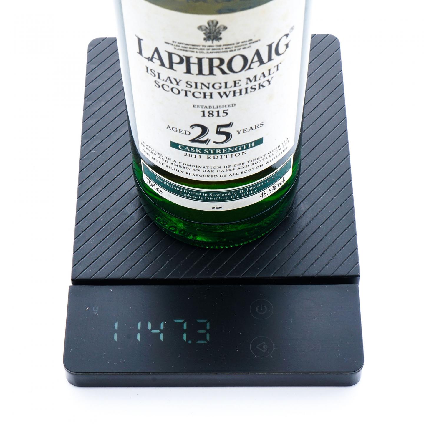 Laphroaig 拉弗格 25年 2011 桶强