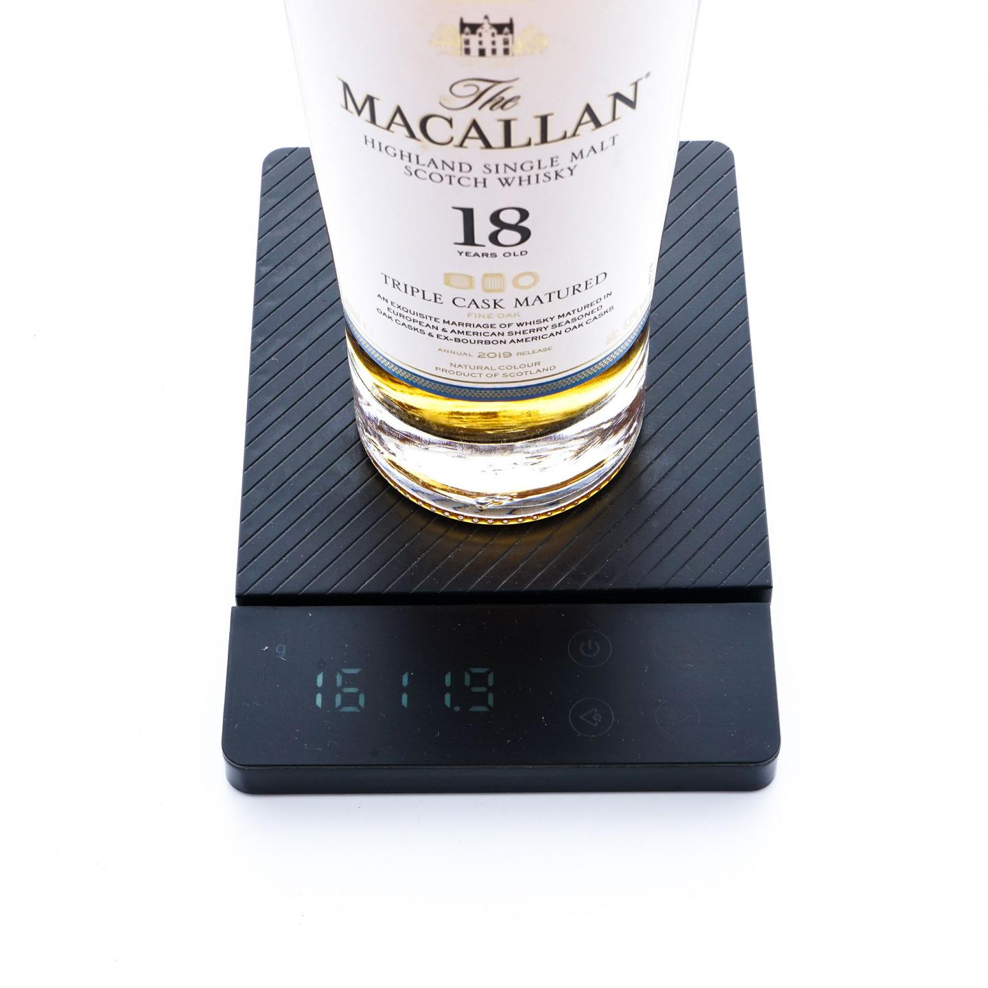 【附X光图】Macallan 麦卡伦 18年 2019 Triple Cask 700ml