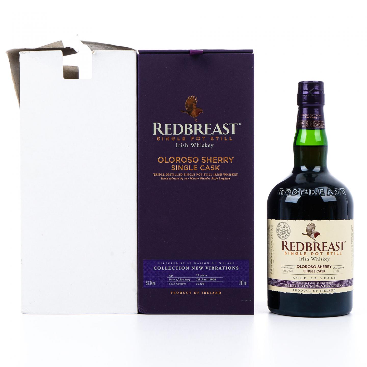 Redbreast 知更鸟 22年 2023 雪莉单桶#32336 LMDW