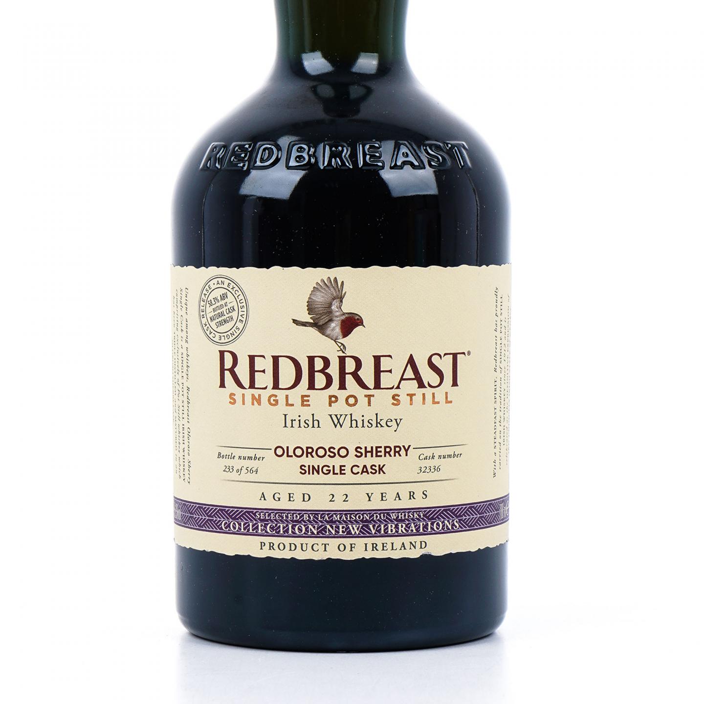 Redbreast 知更鸟 22年 2023 雪莉单桶#32336 LMDW