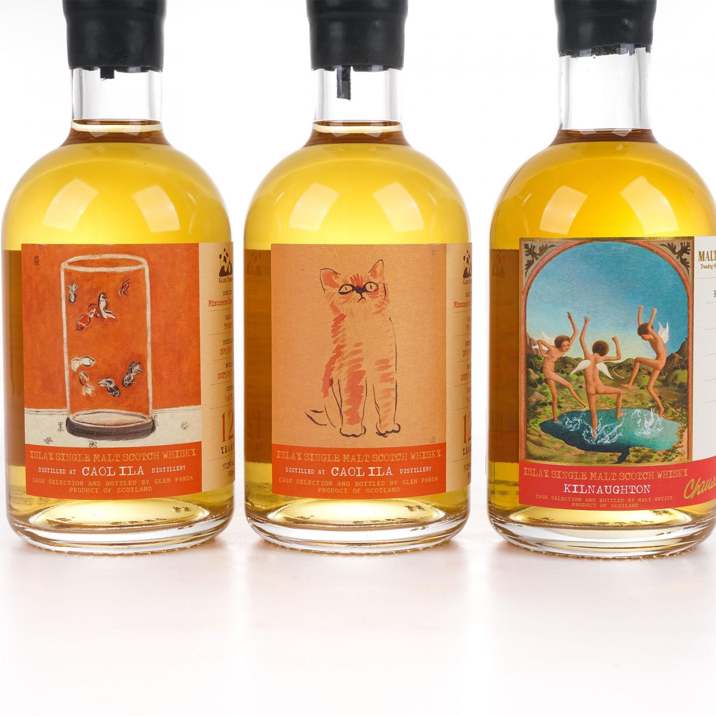 卡尔里拉 12年 水楢桶/Kilnaughton（阿贝） 13年 3瓶组*500ml