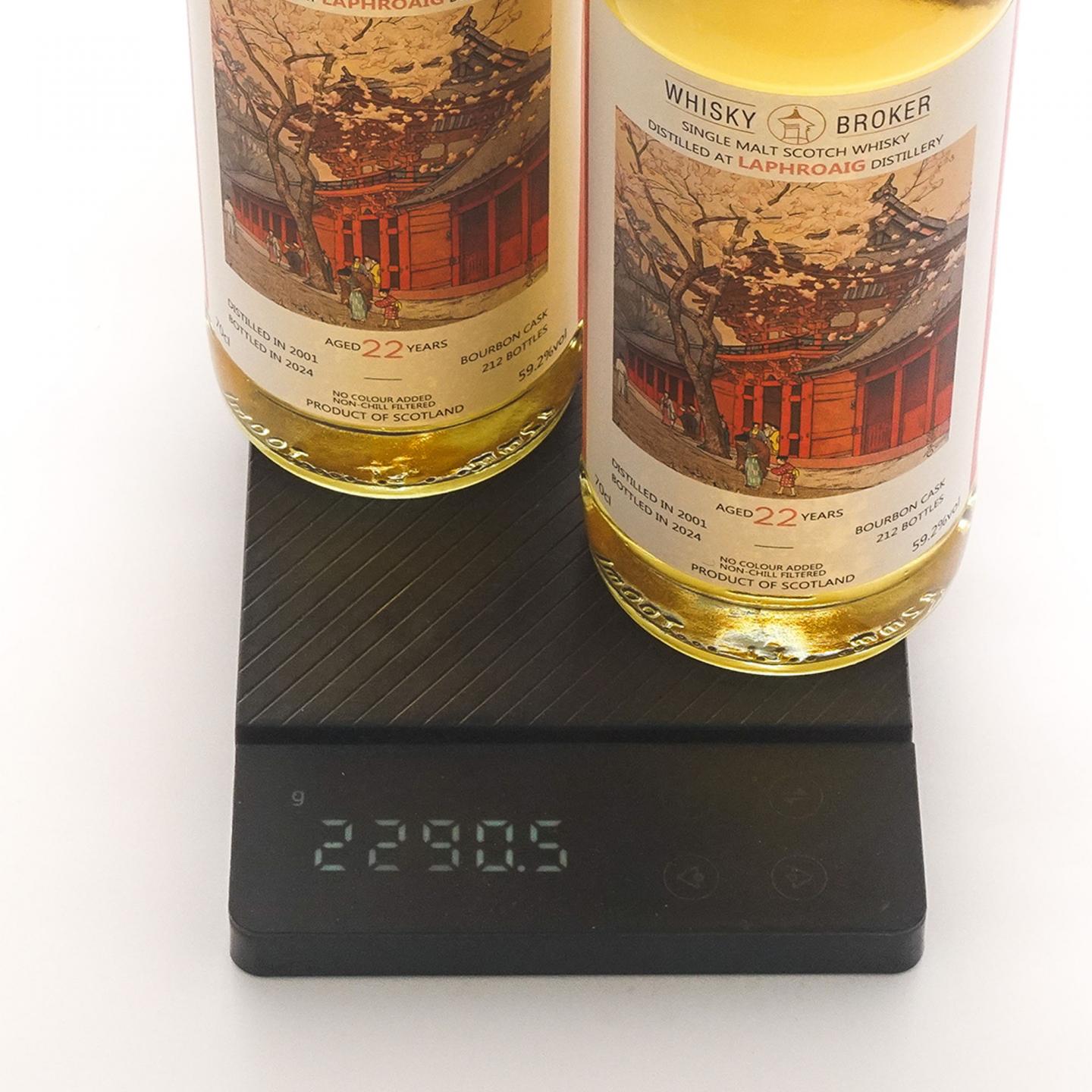 Laphroaig 拉弗格 22年 2001-2024 WhB 2瓶组