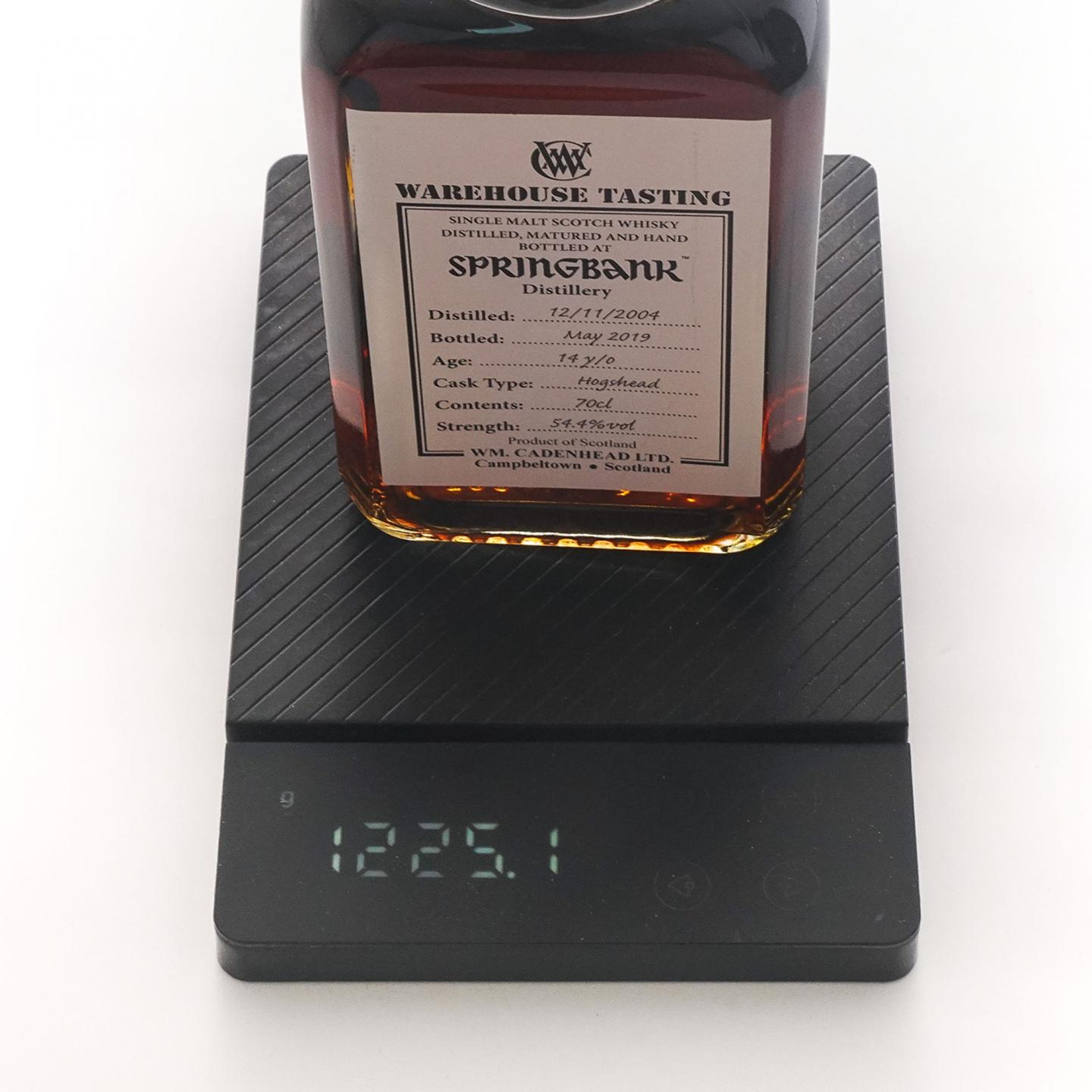 Springbank 云顶 14年 2004-2019 Cadenhead's