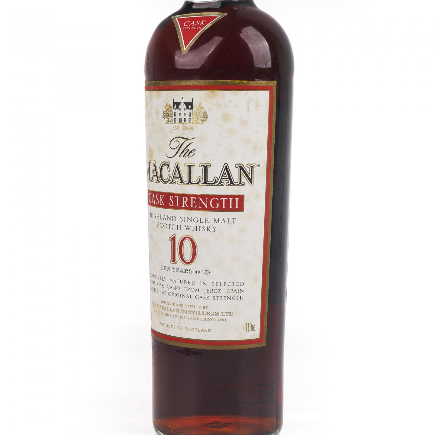 Macallan 麦卡伦 10年 雪莉桶 Cask Strength 1升装 58.6%vol.