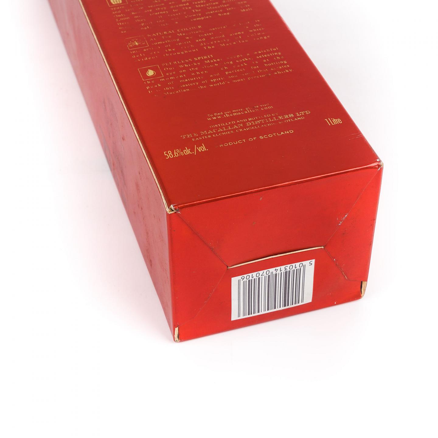 Macallan 麦卡伦 10年 雪莉桶 Cask Strength 1升装 58.6%vol.